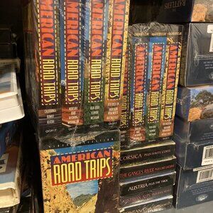 American Road Trips - Boxed Set of 4 VHS Tapes (California, Hawaii, Alaska, new